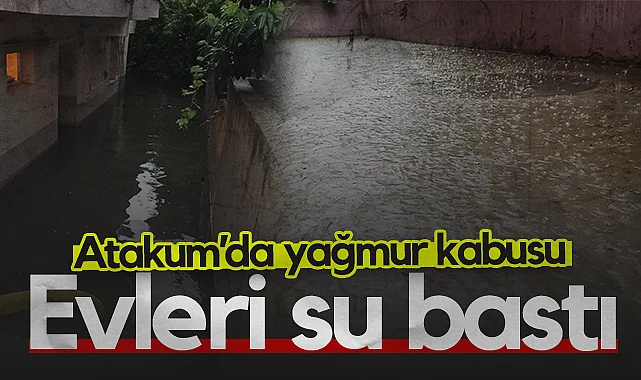 Atakum'da Yağmur Kabusu: Evleri Su Bastı, Vatandaşlar Çözüm Bekliyor