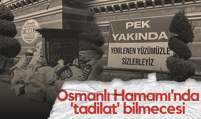 Atakum'daki Osmanlı Hamamı'nda Tadilat Bilmecesi