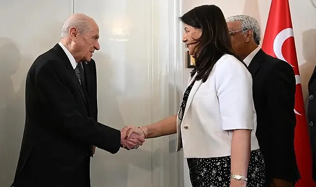Bahçeli, DEM Parti Heyeti ile TBMM'de Görüştü