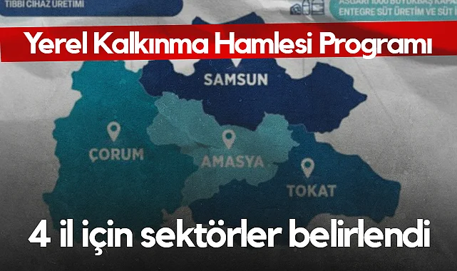 Bakanlık Yerel Kalkınma İçin Desteklenecek Sektörleri Açıkladı