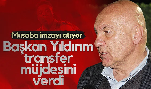 Başkan Yüksel Yıldırım Transfer Müjdesini Verdi! Anthony Musaba Samsunspor'a İmzayı Atıyor...