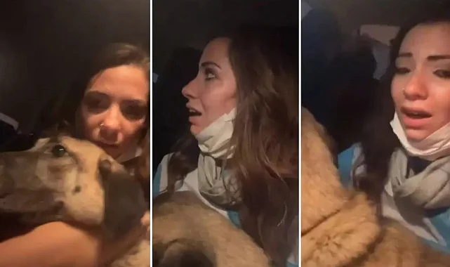 Bursa Yangınında Kucağındaki Köpekle Alevlerden Kaçtı