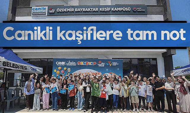 Canik Özdemir Bayraktar Keşif Kampüsü Öğrencileri Projelerine Tam Not