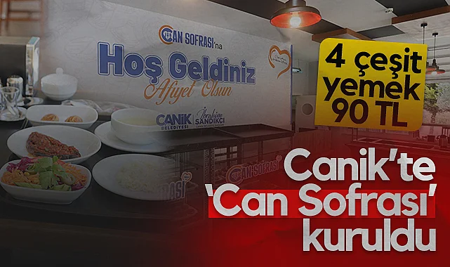 Canik’te Can Sofrası Kuruldu