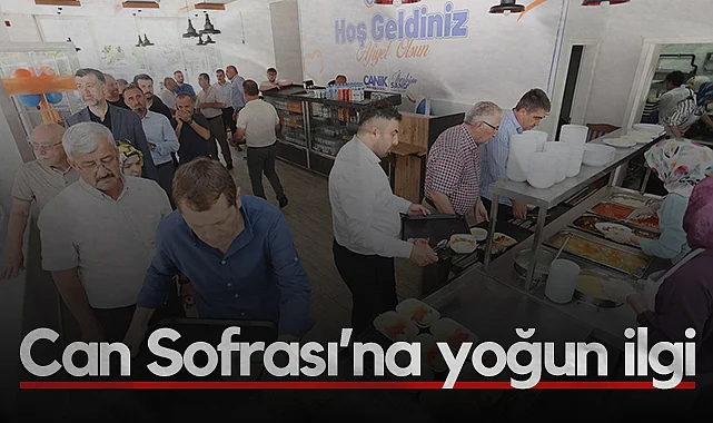 Canik'te Can Sofrası Vatandaşların Gözdesi Oldu