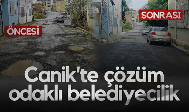 Canik'te Çözüm Odaklı Belediyecilik