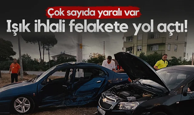 Çarşamba'da Işık İhlali Felakete Yol Açtı! Çok Sayıda Yaralı Var...