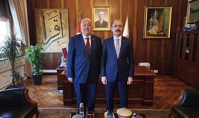 ÇTB Başkanı Kazım Yılmaz’dan Mehmet Muş’a Ziyaret