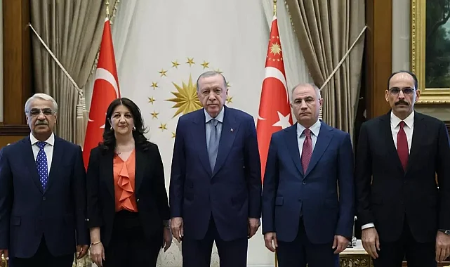 Erdoğan İle DEM Parti Heyeti Arasında Tarihi Görüşme Başladı