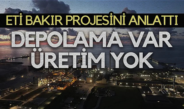 Eti Bakır Samsun'daki Dolgu Projesini Anlattı: Depolama Var, Üretim Yok