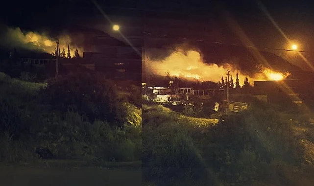 Hatay’da Evlilik Teklifi Havai Fişek Yangına Neden Oldu