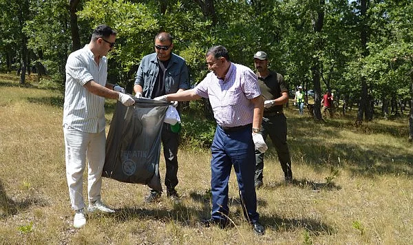Havza'da Yangın Riskine Karşı Kapsamlı Doğa Temizliği