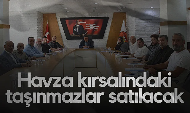 Havza Kırsalındaki Taşınmazlar Satılacak