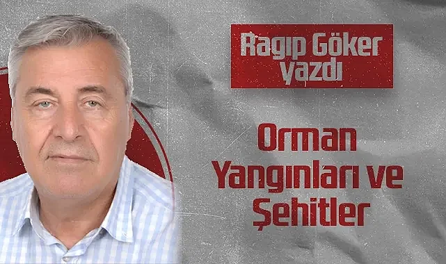 Hedef Halk Gazetesi Köşe Yazarı Ragıp Göker: Orman Yangınları ve Şehitler 