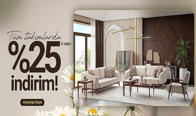 Her İhtiyaca Uygun Koltuk Takımı Savenis Mobilya'da