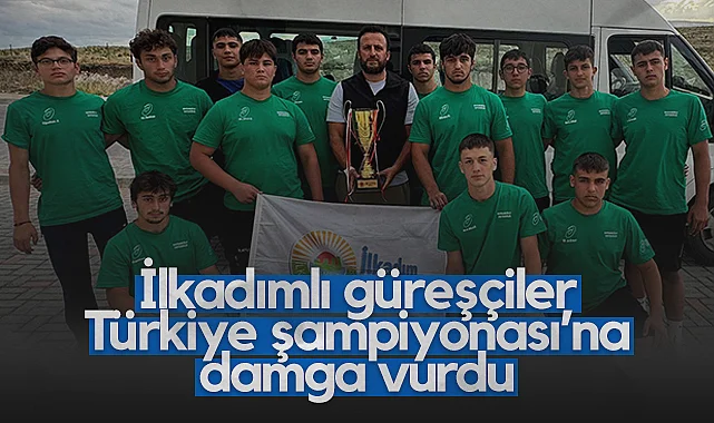 İlkadımlı Güreşçiler Türkiye Şampiyonası’na Damga Vurdu