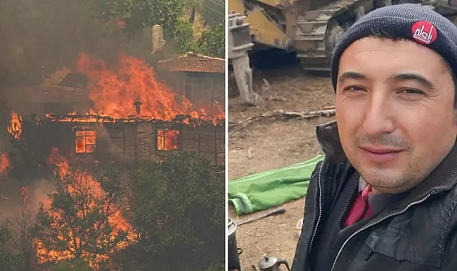 İzmir Yangınında Acı Kayıp: Dozer Operatörü İbrahim Demir Şehit Oldu