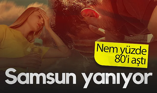 Kavurucu Sıcaklar Samsun'u Vurdu: Vatandaş Gölgelere Sığınıyor...