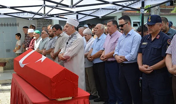 Kıbrıs Gazisi Ömer Cam Havza'da Son Yolculuğuna Uğurlandı