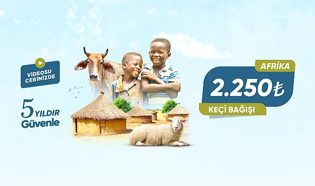 Kurban Bağışı İyilik Vakti Derneği ile Yıl Boyunca Devam Ediyor
