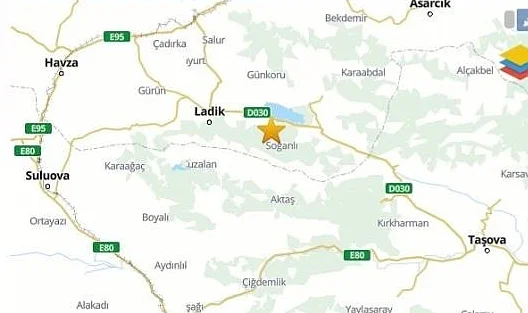 Ladik Sallandı: Kent Merkezinde de Hissedildi