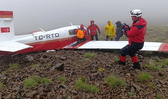 Rize’de Düşen Uçağın Enkazına Ulaşıldı: 1 Kişi Hayatını Kaybetti