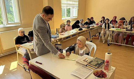Salıpazarı Kaymakamı Beyazıt'tan Yaz Kur'an Kurslarına Ziyaret
