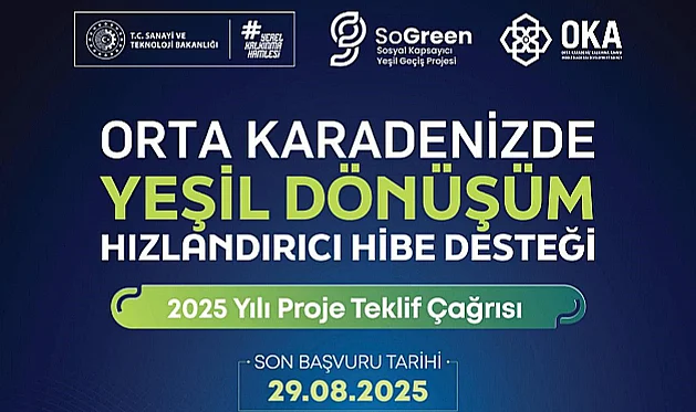 Samsun'a Yeşil Geçişte 2 Milyon TL'ye Kadar Destek