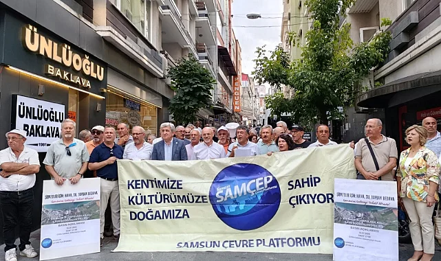 Samsun Çevre Platformu'ndan Eti Bakır’ın Projesine Tepki