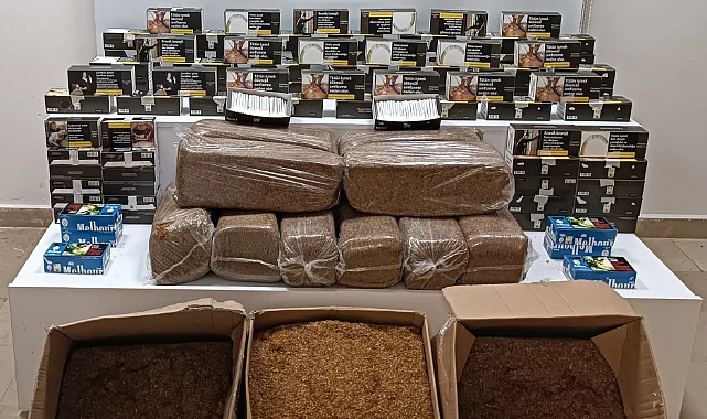 Samsun’da 19 Bin 200 Doldurulmuş Makaron Ele Geçirildi