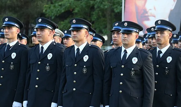 Samsun'da 489 Polis Adayı Mezun Oldu