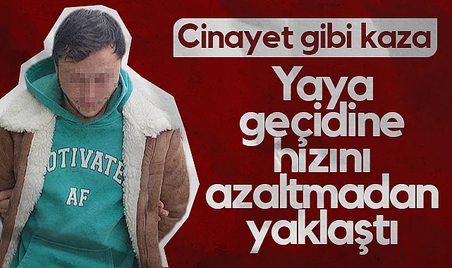 Samsun'da Cinayet Gibi Kaza! Yaya Geçidine Hızını Azaltmadan Yaklaştı