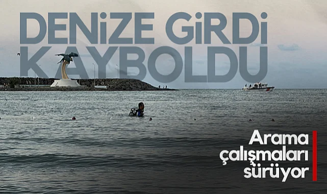 Samsun'da Denizde Kaybolan Şahıs İçin Seferberlik İlan Edildi!
