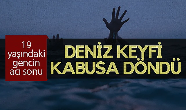 Samsun'da Denize Giren Genç Boğuldu
