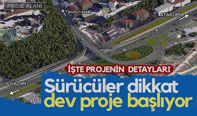 Samsun'da Dev Proje Başlıyor: Sürücüler Dikkat!