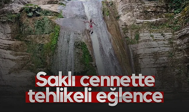Samsun'da Doğanın Kalbinde Tehlikeli Eğlence