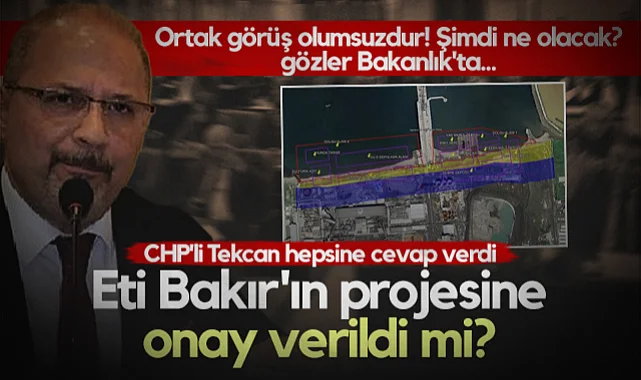 Samsun'da Eti Bakır'ın Projesine Onay Verildi mi? Ortak Görüş Olumsuzdur! Şimdi Ne Olacak? Gözler Bakanlık'ta! CHP'li Atila Tekcan Hepsine Cevap Verdi....