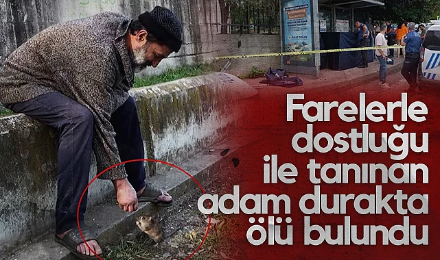 Samsun'da Farelerle Dostluğu ile Tanınan Adam Durakta Ölü Bulundu