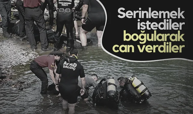 Samsun'da Feci Olay! Serinlemek İstediler, Boğularak Can Verdiler...