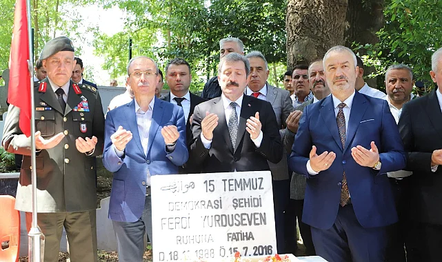 Samsun'da Ferdi Yurduseven Kabri Başında Anıldı