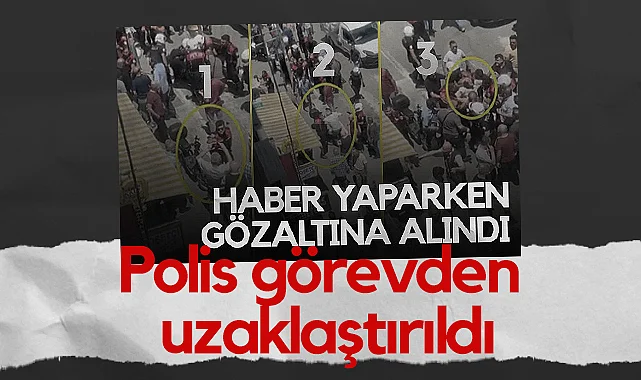 Samsun'da Gazeteci Gözaltına Alındı, Polis Görevden Uzaklaştırıldı