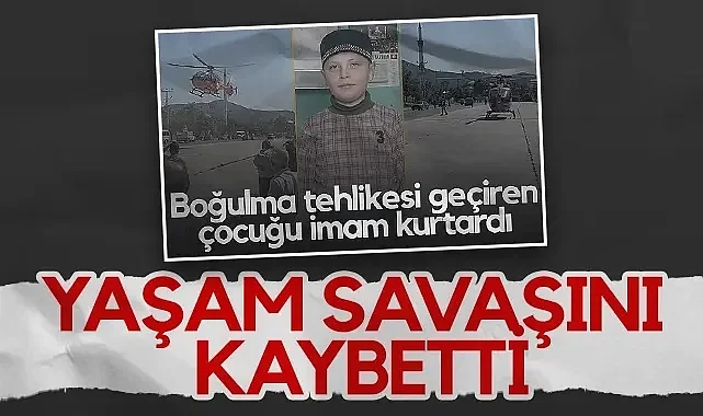 Samsun'da Gölette Boğulma Tehlikesi Geçiren Çocuk Yaşam Savaşını Kaybetti