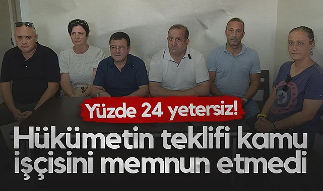 Samsun'da Hükümetin Teklifi Kamu İşçisini Memnun Etmedi
