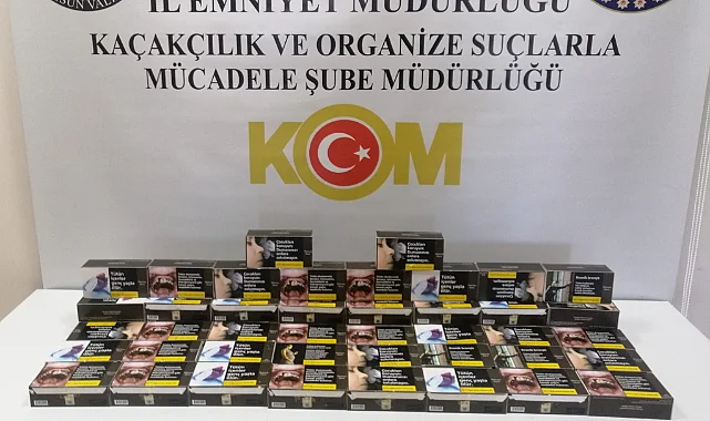 Samsun'da Kaçakçılara Darbe: 10 Bin Makaron Ele Geçirildi
