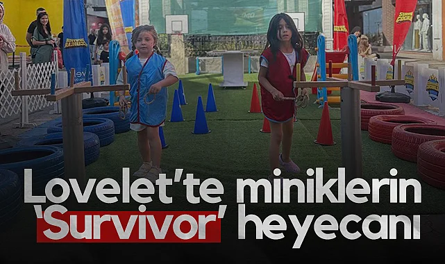 Samsun'da Lovelet'te Miniklerin Survivor Heyecanı