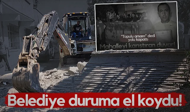 Samsun'da Mahalleyi İkiye Bölen Duvar Yıkıldı: Belediye Duruma El Koydu!