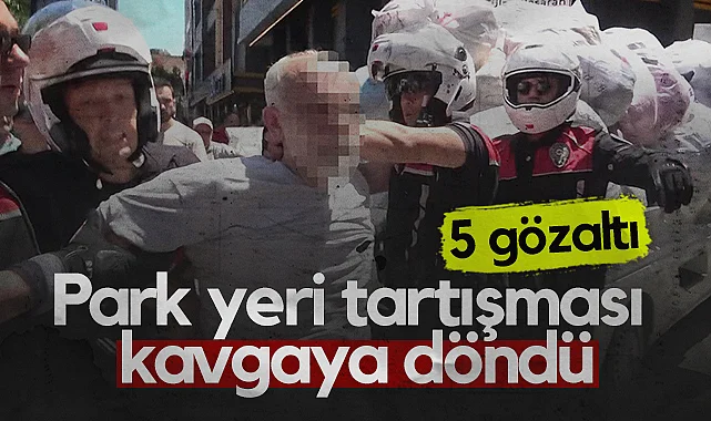 Samsun'da Park Yeri Tartışması Kavgaya Döndü: 5 Kişi Gözaltında