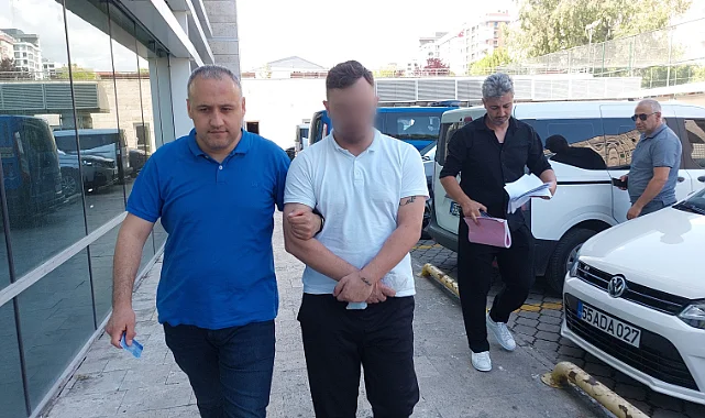 Samsun'da Parkta Bıçaklamaya Tutuklama