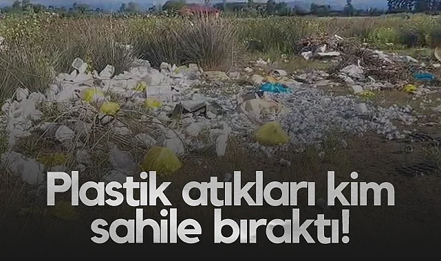 Samsun'da Plastik Atıkları Kim Sahile Bıraktı!