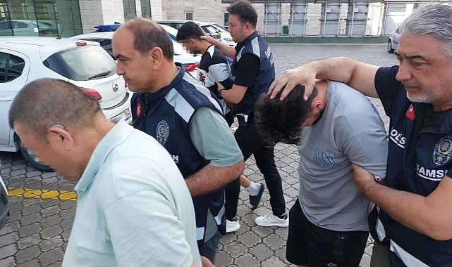 Samsun'da Polise Mukavemet İddiasıyla Gözaltına Alınan 5 Kişi Serbest